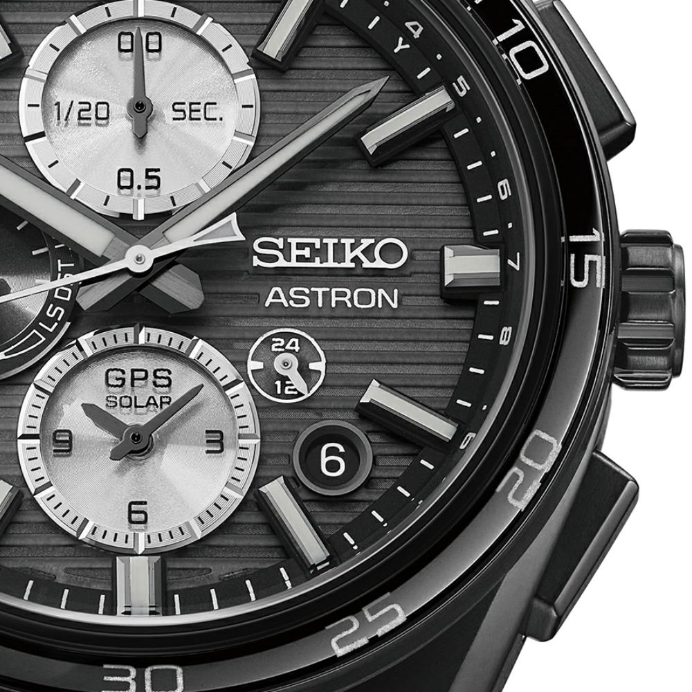세이코 아스트론 2025년 모델 넥스터 남성 티타늄 블랙 손목시계 SBXC179