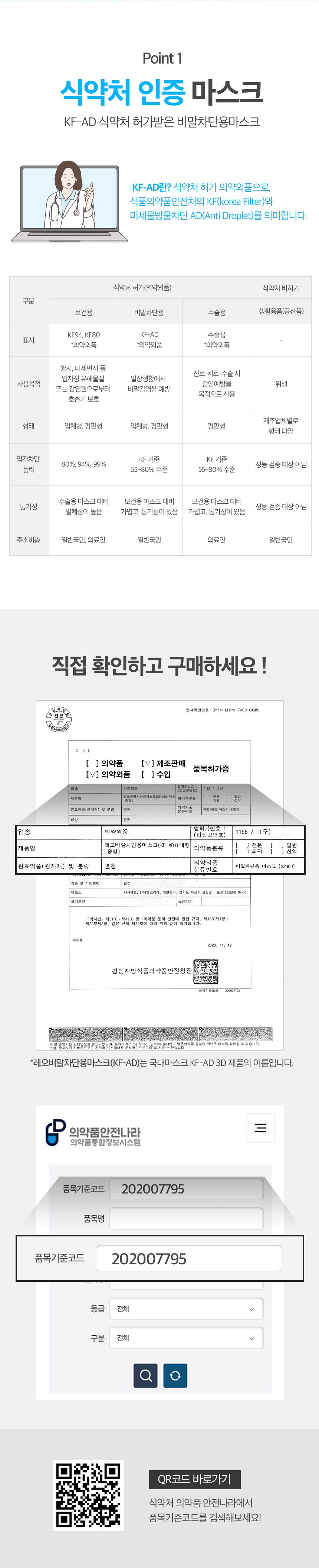 KFAD 3D 국대 황사 미세먼지 마스크 상세페이지 1